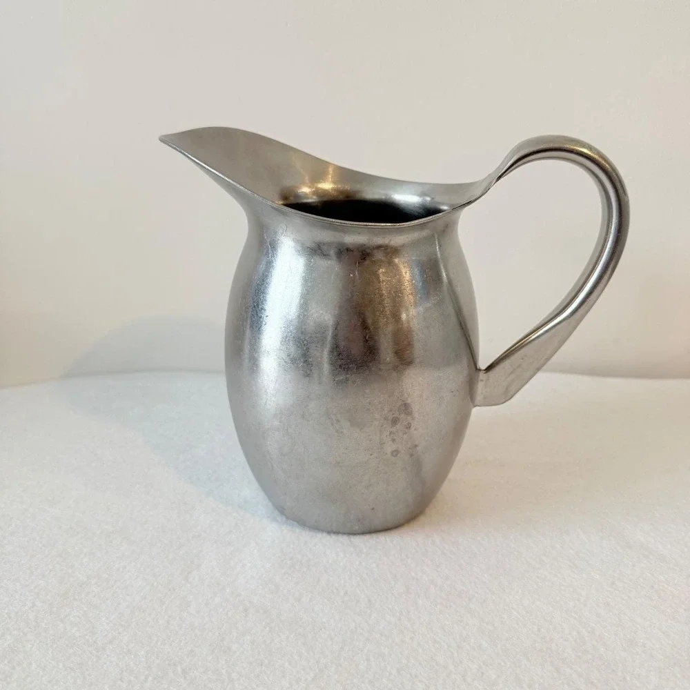 Vintage Vollrath Stainless Steel Creamer Pitcher‎ 7